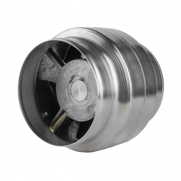 Ventilador Extractor de Alta Temperatura 150°C para Conductos de 100 mm