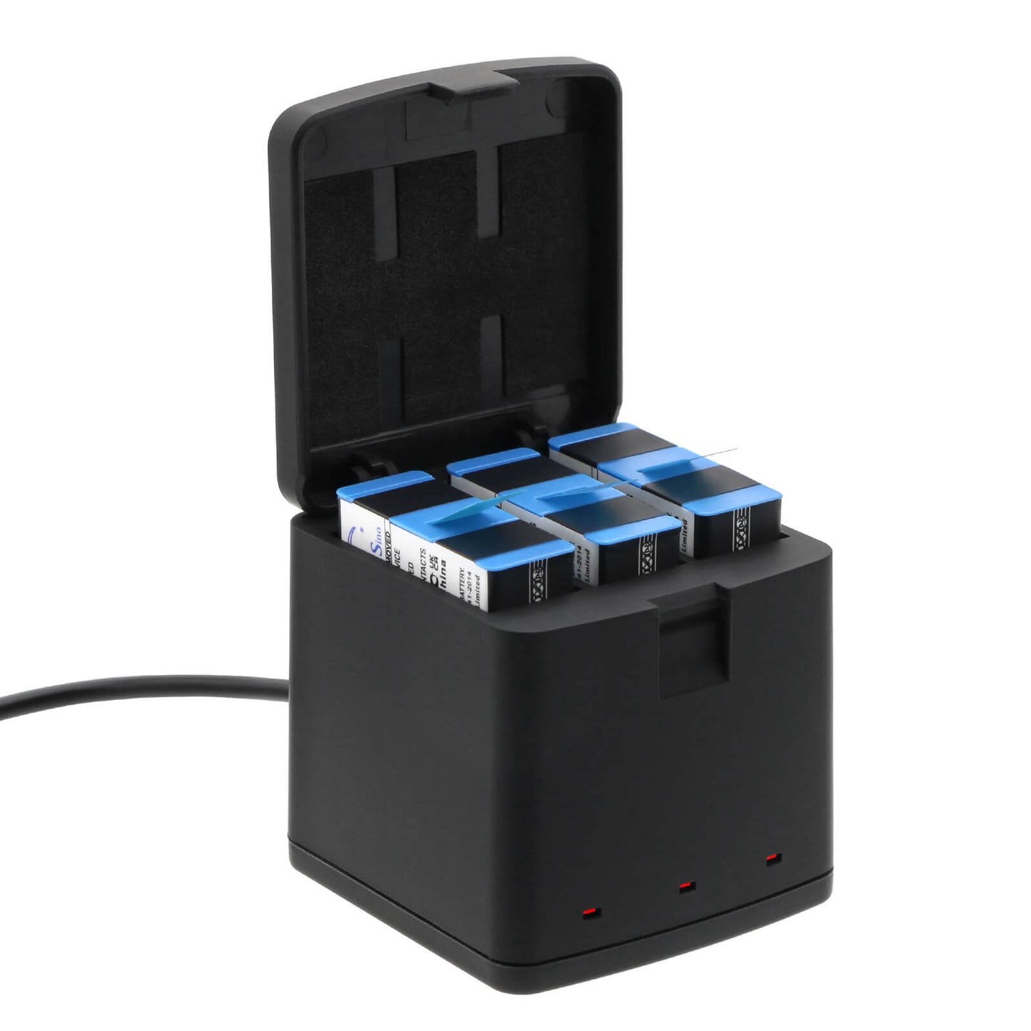 Cargador 3 Baterías DF‑GDB900UH Compatible GoPro Hero 9 10 11 12 | AHDBT‑901 | CameronSino