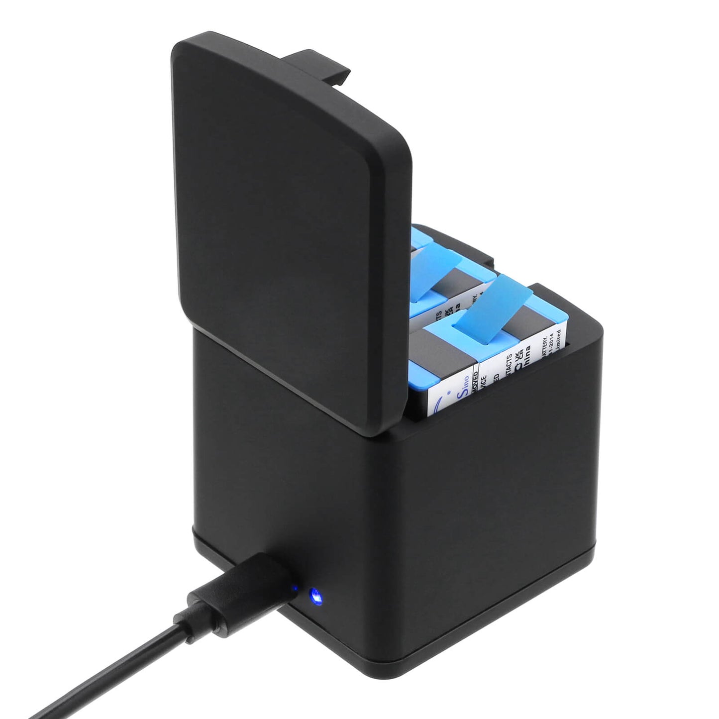 Cargador 3 Baterías DF‑GDB900UH Compatible GoPro Hero 9 10 11 12 | AHDBT‑901 | CameronSino
