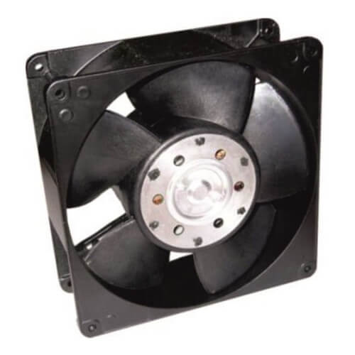 Ventilador Axial para Alta Temperatura 150°C – Extractor para Conductos Cuadrados □150 mm, Silencioso y Compacto