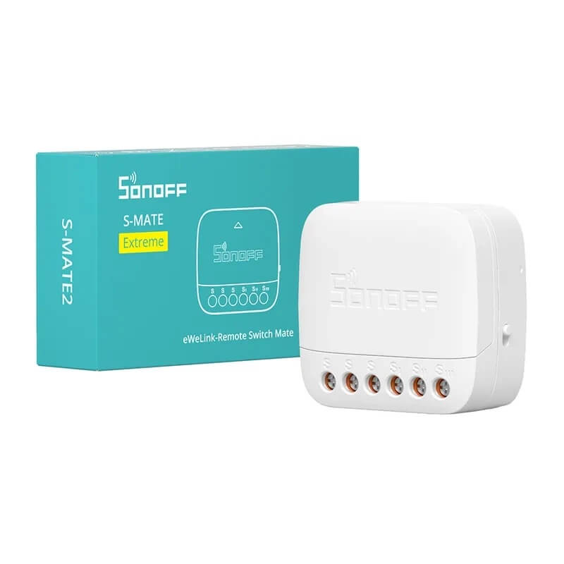 Adaptador Inteligente Sonoff S‑MATE2 – Controla Interruptores sin Neutro ni WiFi