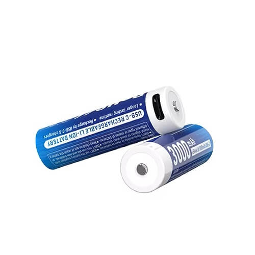 Pack 4× XTAR AA 1.5V 3000mAh USB-C – Baterías recargables Li-Ion con voltaje estable y más de 1200 ciclos