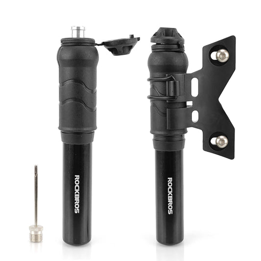 Rockbros 810PCS‑HP Mini Bomba Bicicleta 100 PSI – Presta & Schrader, Compacta y Ligera