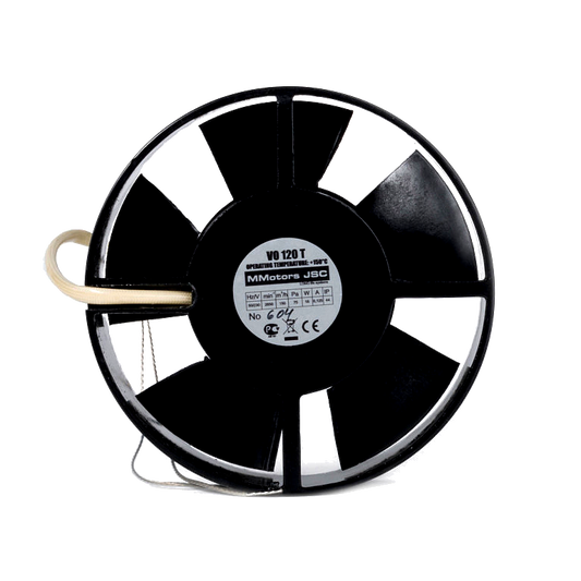 Ventilador Extractor Axial de Alta Temperatura 150° C para Conductos de 120 mm