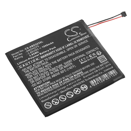 Batería CS-ABD223SL Compatible con Amazon Kindle 11th Gen 2022 | Modelo C2V2L3 AMZHCF5 Repuesto de Alta Calidad
