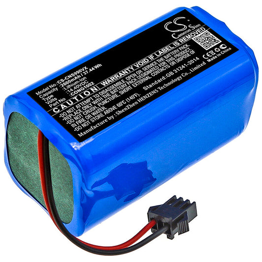 Batería 14.4V 2600mAh Compatible con Cecotec Conga, Mamibot, Neatsvor, Solac – Modelo CS‑CNS990VX Repuesto Aspiradora Robot
