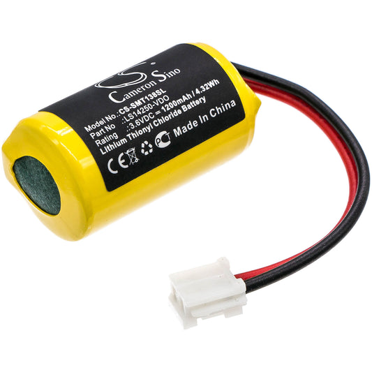 Batería 3.6V 1200mAh para Siemens VDO DTCO 1381 | Compatible CS‑SMT138SL LS14250-VDO A2C59511954