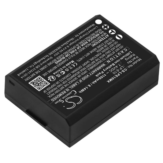 Batería Reemplazo LP‑E10 para Canon EOS 1100D 1200D 1300D 4000D Rebel T3 T5 T6 – CS‑LPE10MX 7.4 V 1100 mAh Li‑Ion