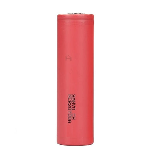 Batería Sanyo NCR20700A 3300mAh 30A – Potencia Li-ion para dispositivos de alto rendimiento