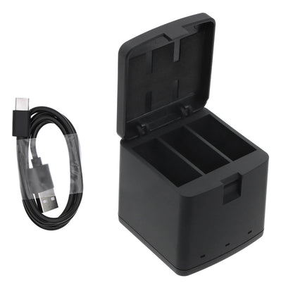 Cargador 3 Baterías DF‑GDB900UH Compatible GoPro Hero 9 10 11 12 | AHDBT‑901 | CameronSino