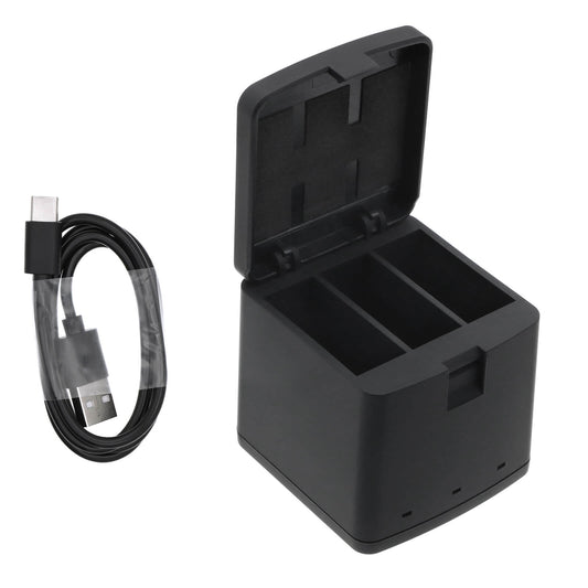 Cargador 3 Baterías DF‑GDB900UH Compatible GoPro Hero 9 10 11 12 | AHDBT‑901 | CameronSino