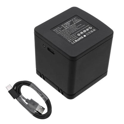 Cargador 3 Baterías DF‑GDB900UH Compatible GoPro Hero 9 10 11 12 | AHDBT‑901 | CameronSino