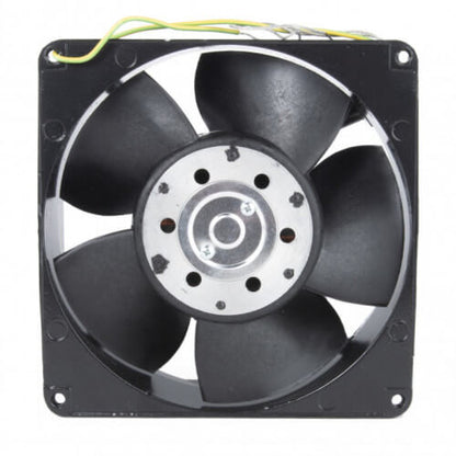 Ventilador Axial para Alta Temperatura 150°C – Extractor para Conductos Cuadrados □150 mm, Silencioso y Compacto