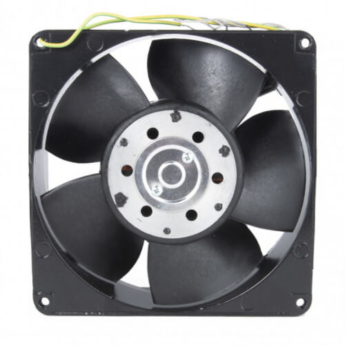 Ventilador Axial para Alta Temperatura 150°C – Extractor para Conductos Cuadrados □150 mm, Silencioso y Compacto