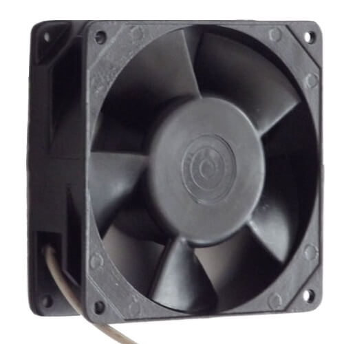 Ventilador Axial para Alta Temperatura 150°C – Extractor para Conductos Cuadrados □120 mm, Silencioso y Compacto