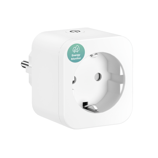 Enchufe Inteligente Wi‑Fi 16A con Monitor de Energía – Meross MSS305-EU V8.0 Compatible Alexa, Google, SmartThings