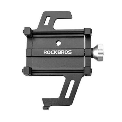 Rockbros 699 Soporte Móvil 360° Aluminio CNC – Ajustable para Bicicleta o Moto