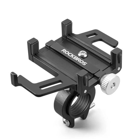 Rockbros 699 Soporte Móvil 360° Aluminio CNC – Ajustable para Bicicleta o Moto