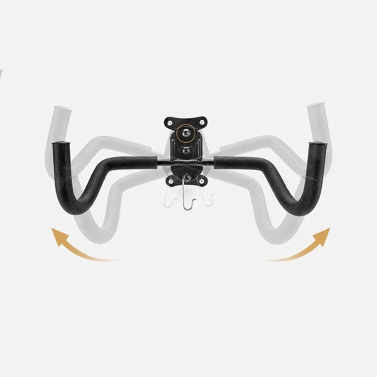 Rockbros BN-W045 Soporte Pared Bicicleta Plegable 30 kg con Brazo Telescópico y Gancho TPE
