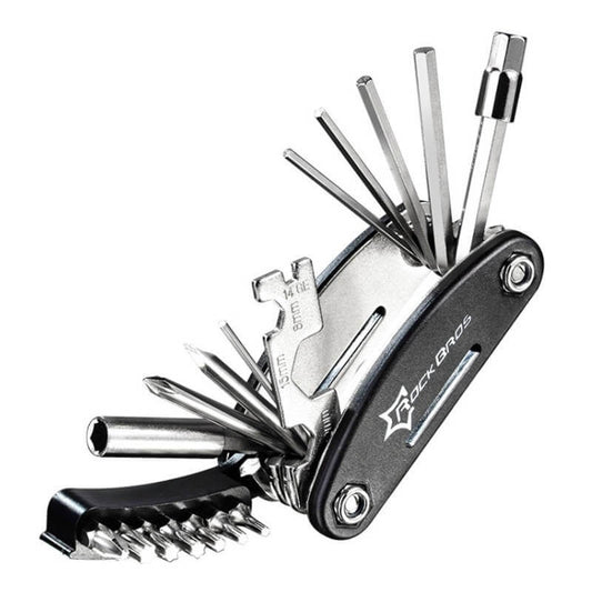 Rockbros GJ8002 Multiherramienta Bicicleta 16 en 1 – Compacta y Resistente