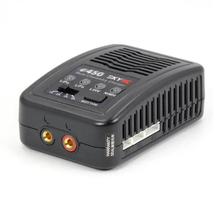 Cargador SkyRC e450 50W para Baterías LiPo, LiFe, LiHV y NiMH Compatible 2S-4S y 6-8S