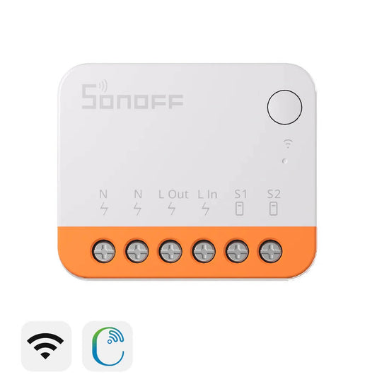 Interruptor WiFi Inteligente Sonoff MINIR4 – Control Compacto y Seguro para Hogares Modernos