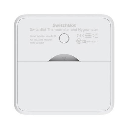SwitchBot Meter – Termómetro e Higrómetro Inteligente con Monitorización Precisa