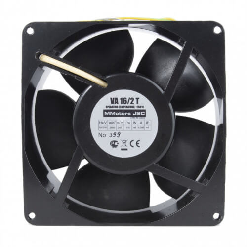 Ventilador Axial para Alta Temperatura 150°C – Extractor para Conductos Cuadrados □150 mm, Silencioso y Compacto