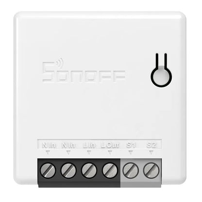 Interruptor Inteligente WiFi Sonoff MINI R2 – Smart Switch 10 A con Modo DIY y Control por Voz