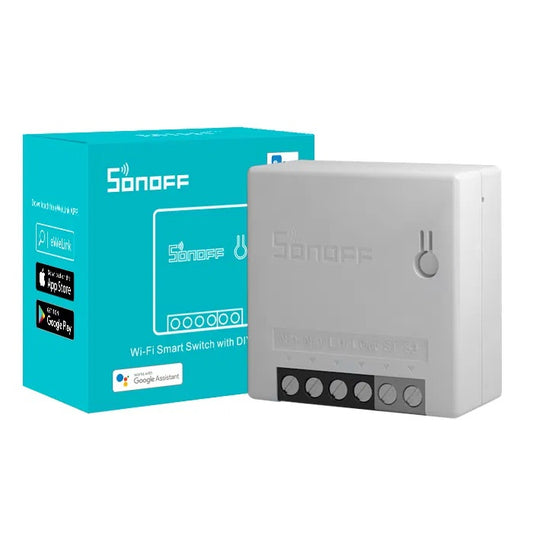 Interruptor Inteligente WiFi Sonoff MINI R2 – Smart Switch 10 A con Modo DIY y Control por Voz
