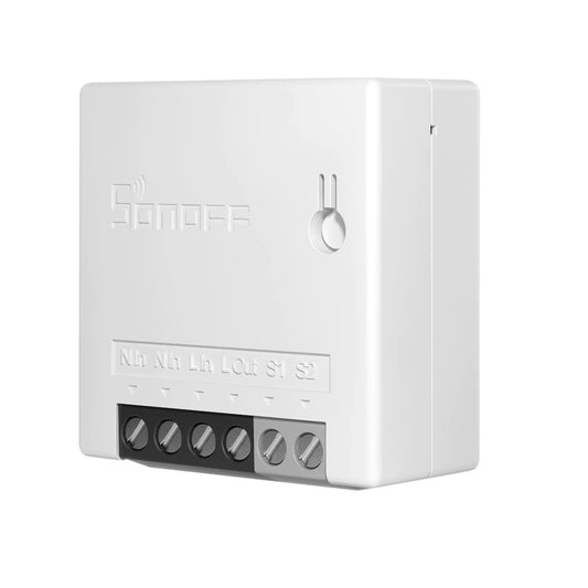 Interruptor Inteligente WiFi Sonoff MINI R2 – Smart Switch 10 A con Modo DIY y Control por Voz