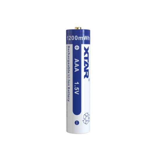 XTAR AAA 1.5V 1200mWh (≈700mAh) Batería Recargable Li-Ion Protección Electrónica